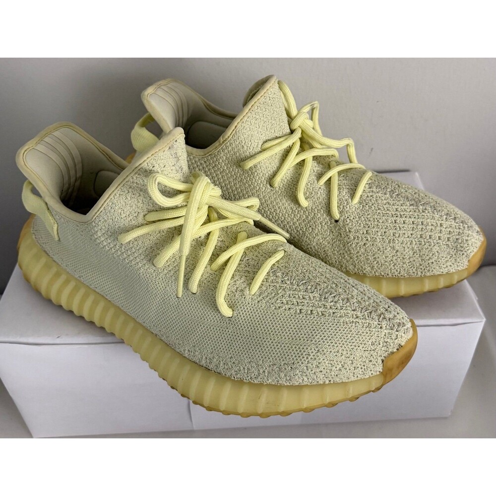 Adidas Yeezy Boost 350 V2 Butter Sneakers Mens F36980 Size 11